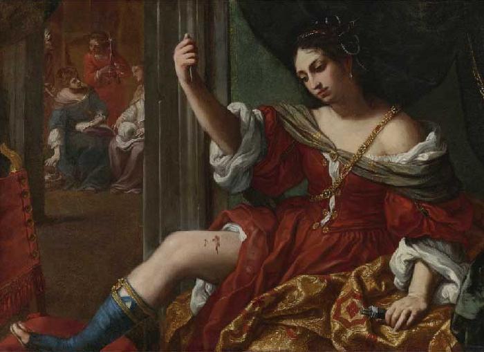 Elisabetta Sirani Portia wounding her thigh